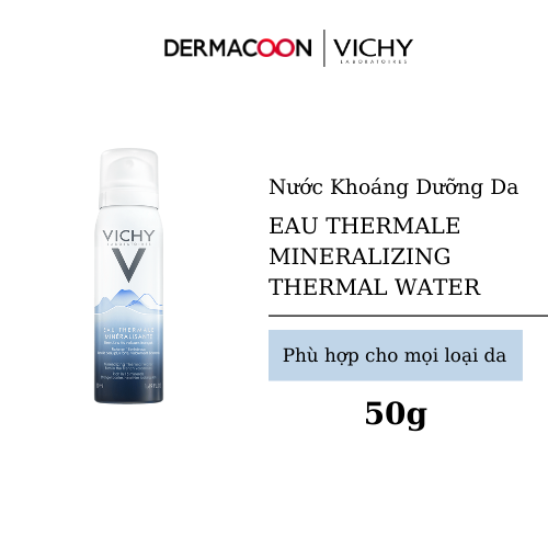 Nước xịt khoáng dưỡng da Vichy Mineralizing Thermal Water 50ml