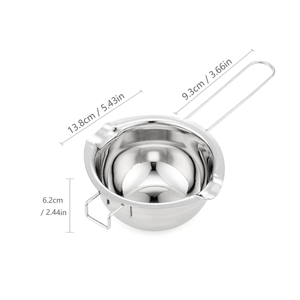 Dụng cụ nấu chảy đa năng có tay cầm bằng thép không gỉ 400ml
