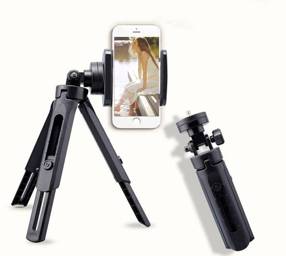 -Giá Đỡ Mini Xếp Gọn 3 Chân Tripod Support MT01 Xoay 360 Độ - Hàng Nhập Khẩu