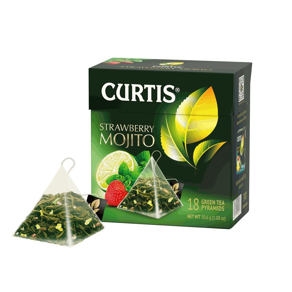 Trà Xanh Túi Lọc Hiệu Curtis Dâu Tây Mojito – Tea Curtis Strawberry Mojito