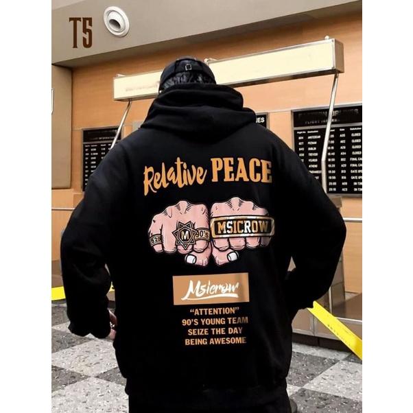 Áo sweater unisex nam nữ hình tay nắm đấm có bigsize vải nỉ bông cao cấp