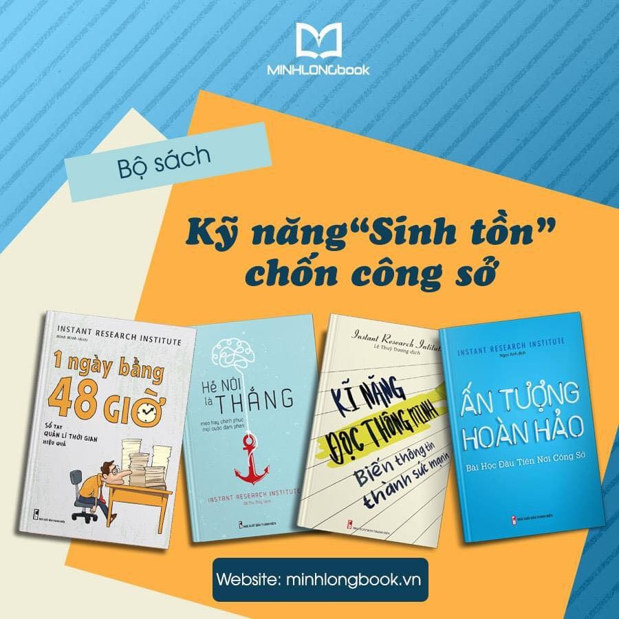 Sách: Combo Kĩ Năng Làm Việc Chuyên Nghiệp Nơi Công Sở