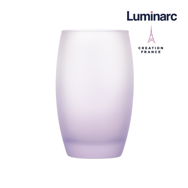 Bộ 2 Ly Thuỷ Tinh Cao Luminarc Salto Frost Purple 350ml - LUSAQ3172