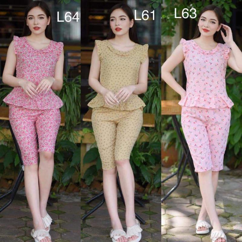 Đồ mặc nhà đáp ren xinh quá 3 màu ảnh thật