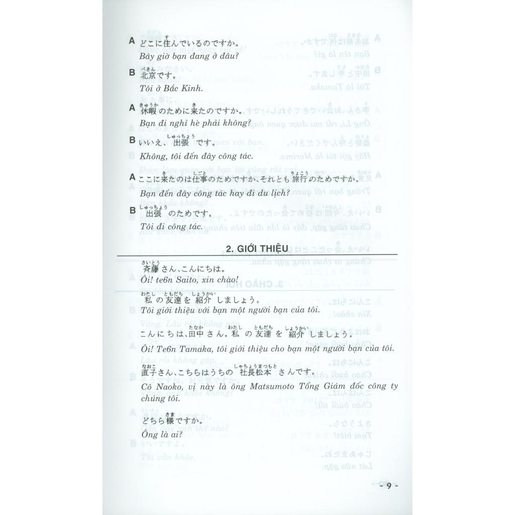 Đàm Thoại Tiếng Nhật Theo Tình Huống Thật Tế