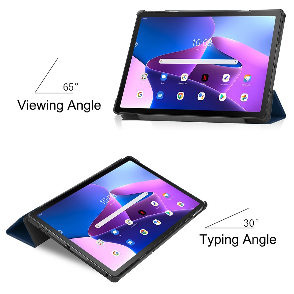 Bao da Cover Cho Máy Tính Bảng Lenovo Tab M10 Plus Gen 3 10.6 Xiaoxin Pad 2022 TB-125 / TB-128 Smart Cover
