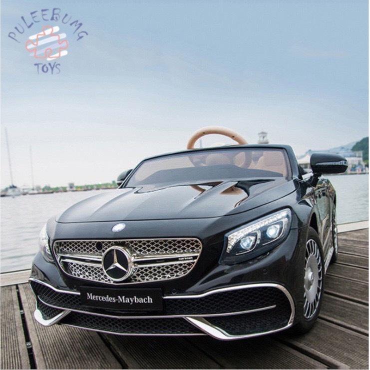 Ô tô điện trẻ em MERCEDES MAYBACH S650 ghế đôi sơn tĩnh điện 2 chỗ 4 động cơ (Đỏ-Đen-Trắng-Hồng)