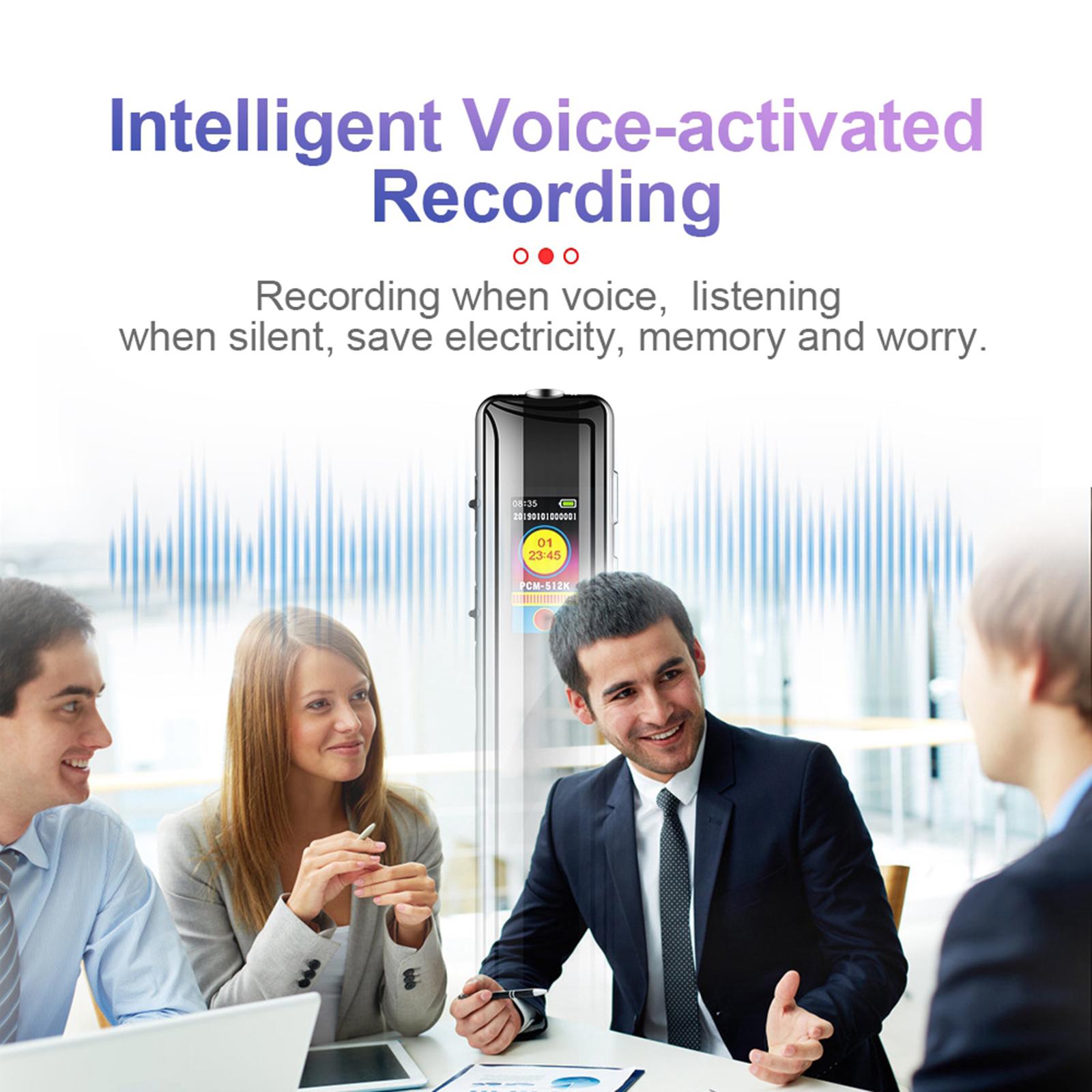 Pocket Digital Voice Recorder USB Dictaphone Noise Reduction