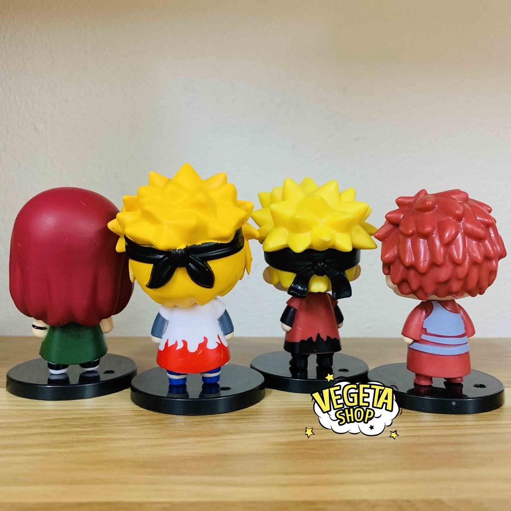 Mô hình Naruto - Naruto Lục đạo Minato Sasuke Itachi Gaara Hinata Jiraiya Sasori Shikamaru Kushina Deidara - Cao 7~8cm