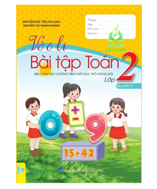 Sách - Vở Ô Li Bài Tập Toán 2 - Quyển 2(Biên Soạn theo CT GDPT mới) (ND)