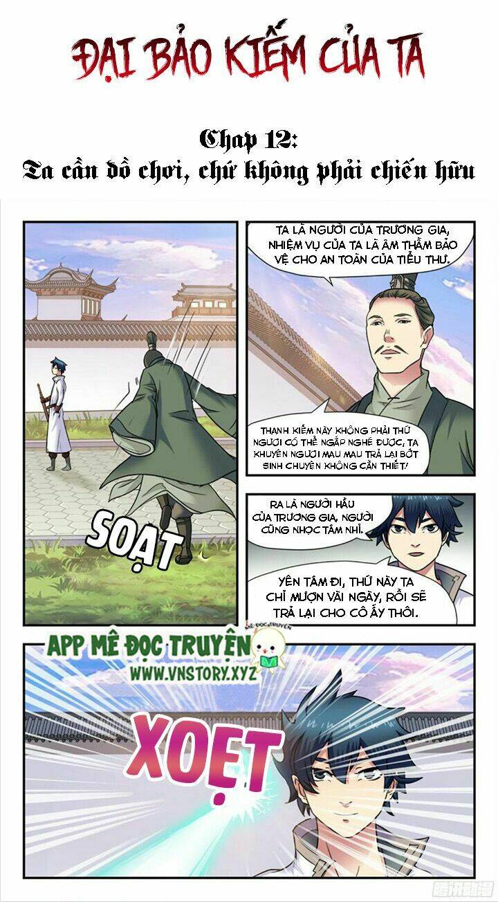 đại bảo kiếm của ta chapter 12 1