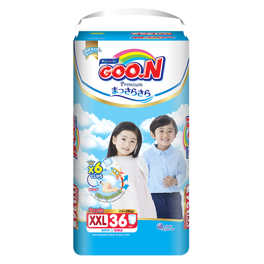 Tã Quần Goo.n Premium Gói Cực Đại XXL36 (36 Miếng)