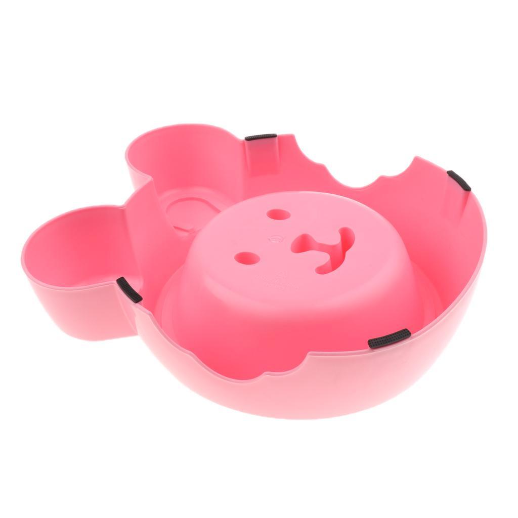 Pet Dog Cat Rabbit Slow Food Feeder Healthy Gulp Feed Dish Bowl