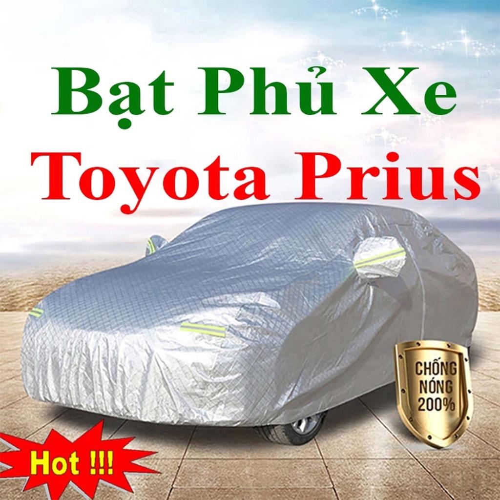 Bạt Phủ Xe Ô Tô Toyota Prius - Bạt Phủ Ô Tô 5 Chỗ 3 Lớp Cao Cấp Chống Mưa, Chống Nắng, Chống Cháy Loại 1