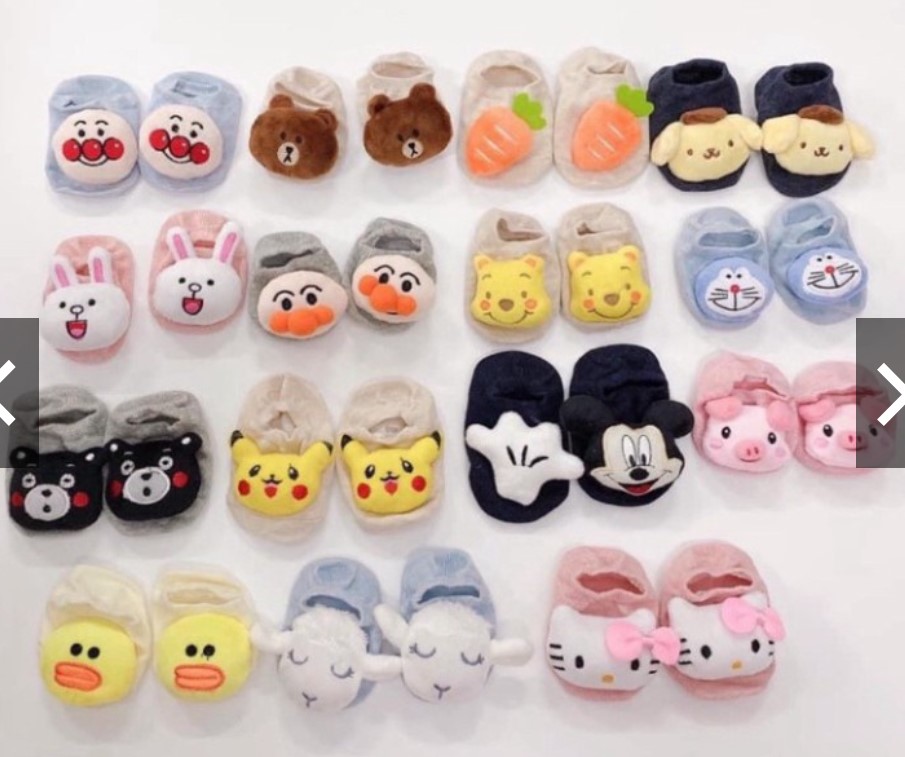 Tất vớ cho bé sơ sinh hình thú 4D dễ thương Baby Socks loại 1