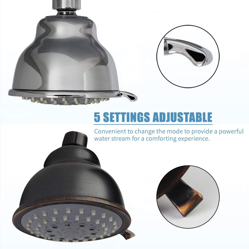 Đầu vòi sen chống tắc nghẽn áp suất cao