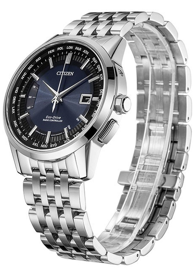 Đồng Hồ Nam Citizen Đa Chức Năng Dây Thép Không Gỉ CB0150-62L - Mặt Xanh (Sapphire)