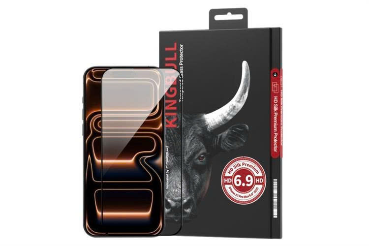 Cường Lực Mipow Kingbull Clear HD / Chống Nhìn Trộm HD (2.7D) dành cho iPhone 17 PRomax / 17 PRo / 17 Air / 17-Hàng chính hãng