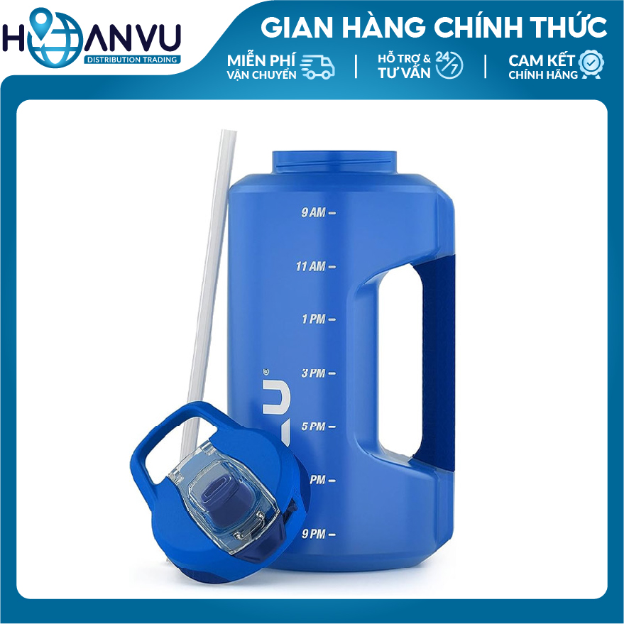 Bình Nước Thể Thao Nhựa Zulu Goals Half Gallon Plastic Jug, 4 màu