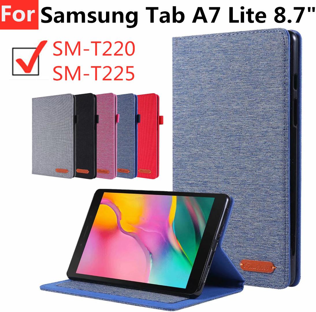 Đối với Samsung Galaxy Tab A7 Lite 8.4 2021 T220 / T225 Bao da bảo vệ thẻ thời trang cho máy tính bảng Samsung Galaxy Tab A7 Lite