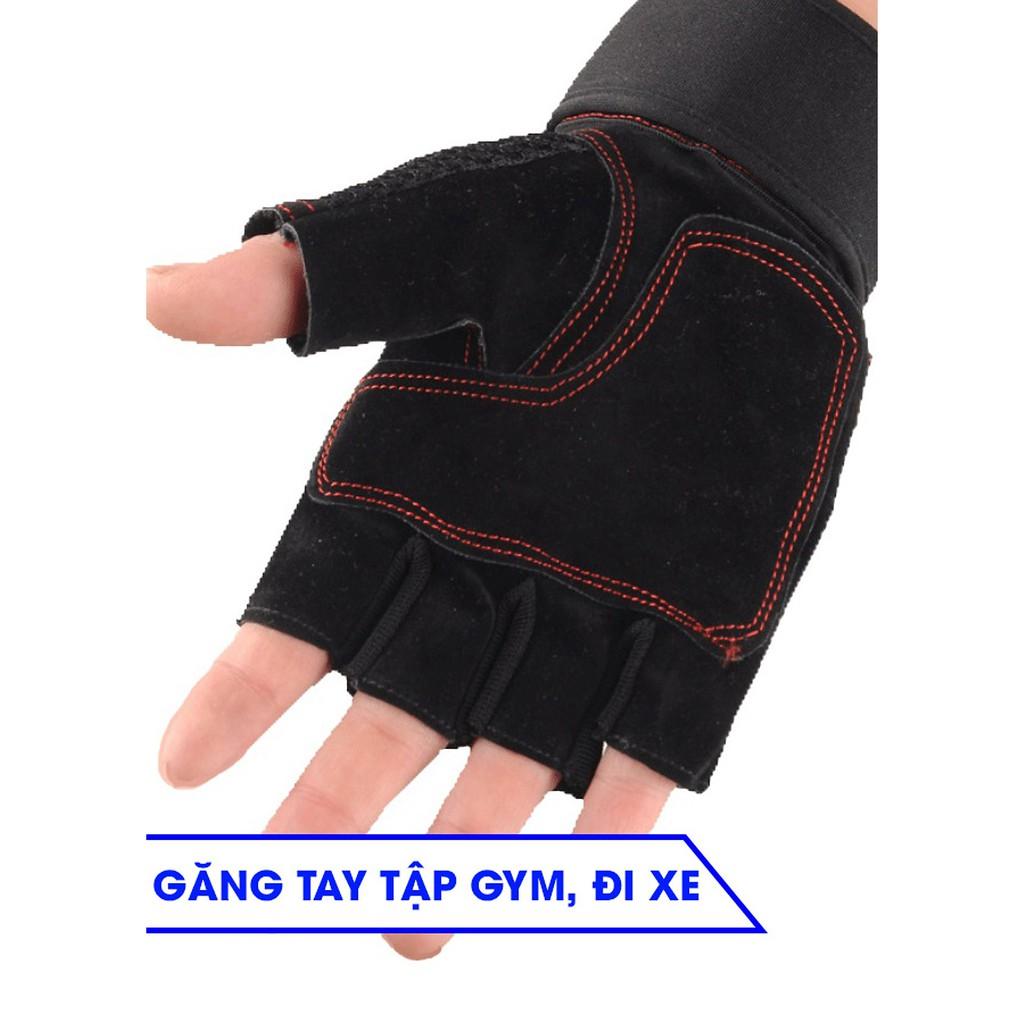 Găng tay tập GYM, găng tay tập tạ nam