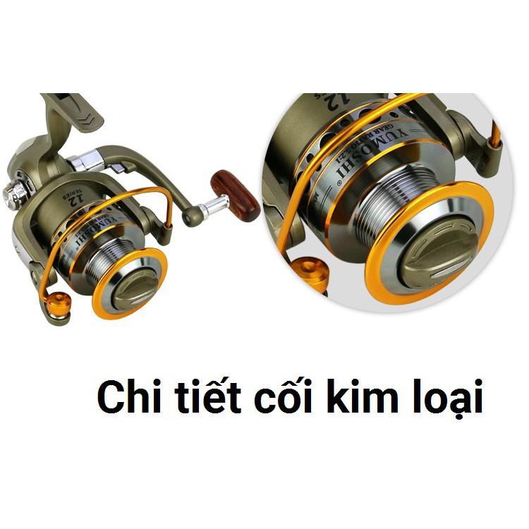 Máy Câu Cá Cối Kim Loại Yumoshi Cao Cấp - Sanami Fishing hàng cao cấp của Yumoshi, bền bỉ