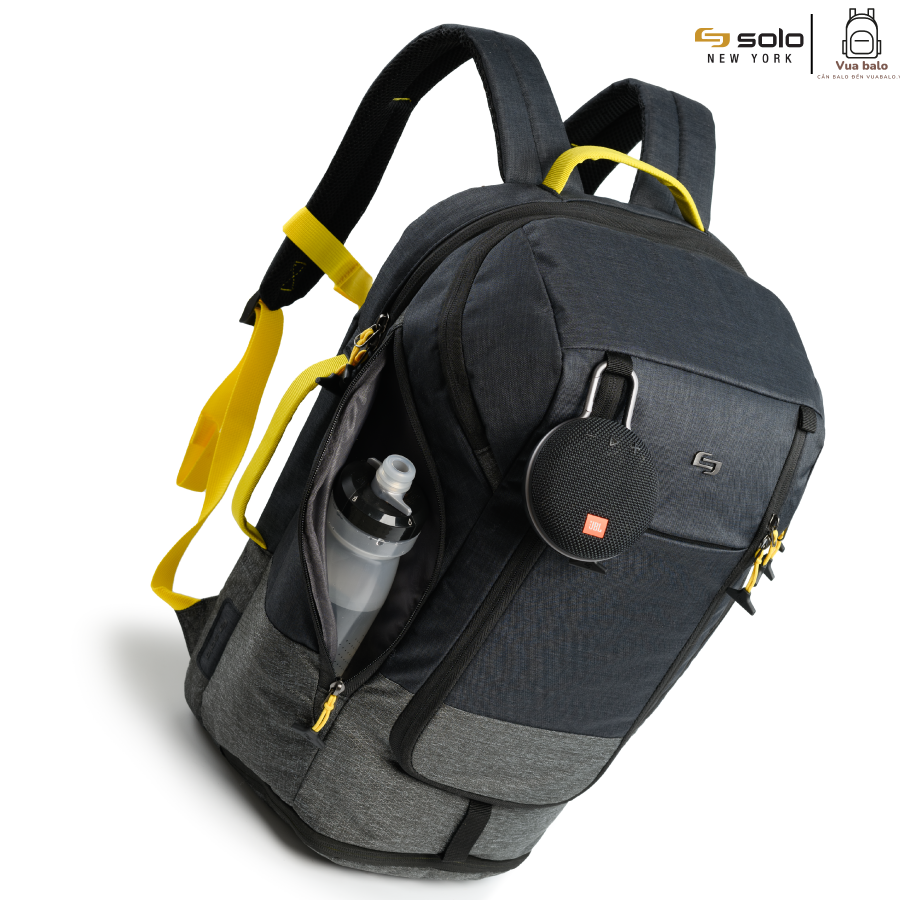 Balo Solo Velocity Max Backpack 17.3” - ACV732 M Black 0211662 - Đen