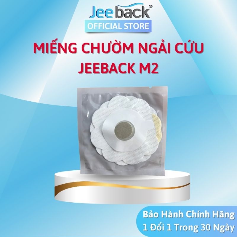 Miếng chườm ngải cứu thay thế cho máy massage chườm nóng Jeeback M2-B