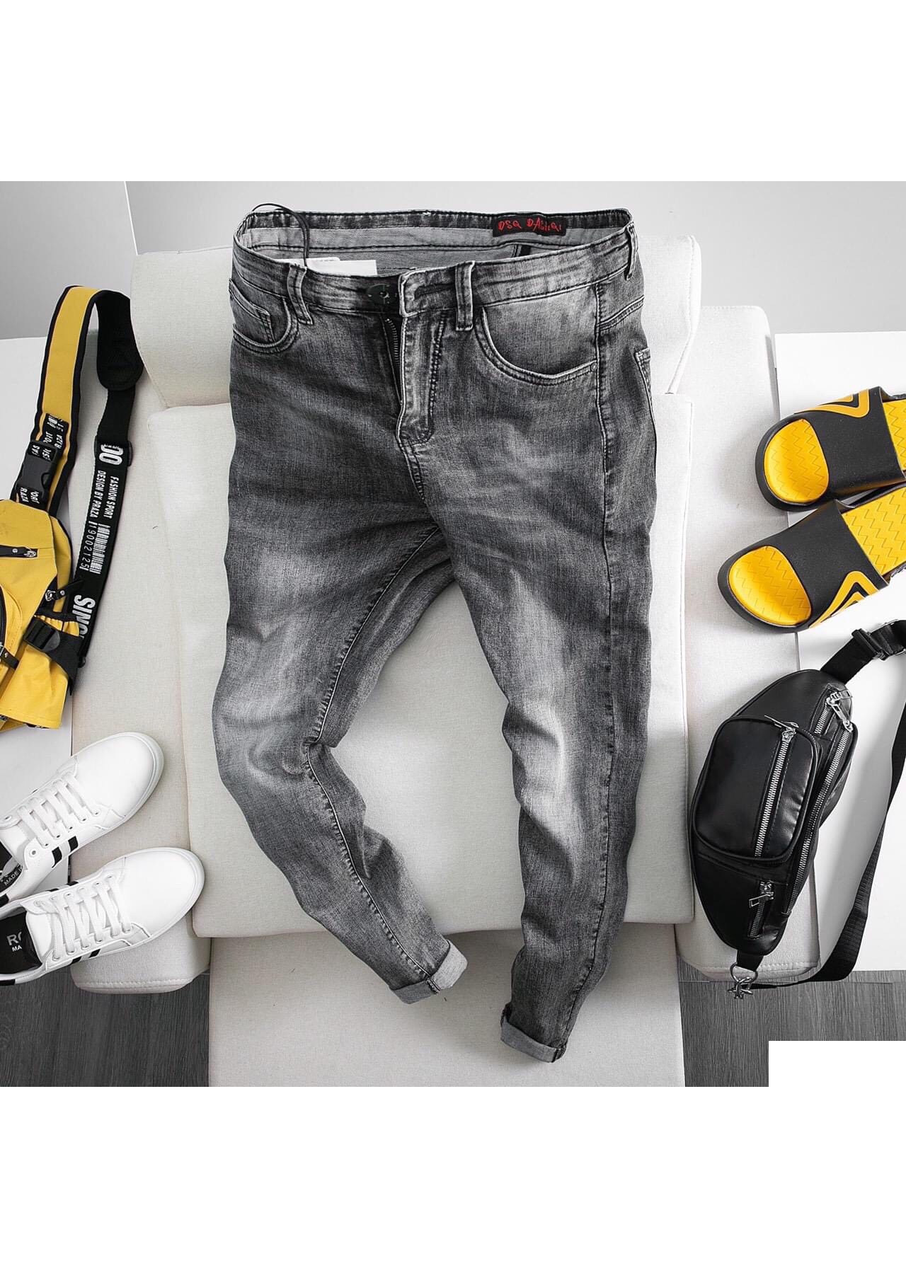 Quần jean nam co dãn 4 chiều chất jean xịn Julido, mẫu mới form đẹp tôn dáng không quá ôm mẫu kV2212