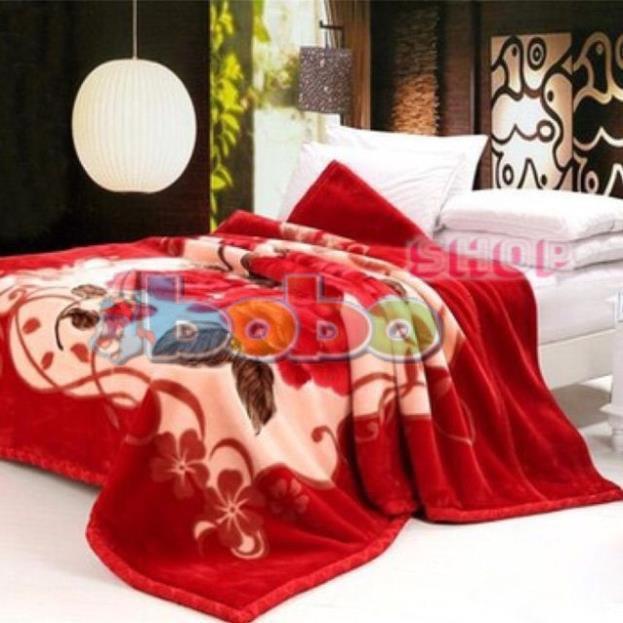 Mền Nhung Tuyết Cho Bé 2 Lớp 1m6 x 2m