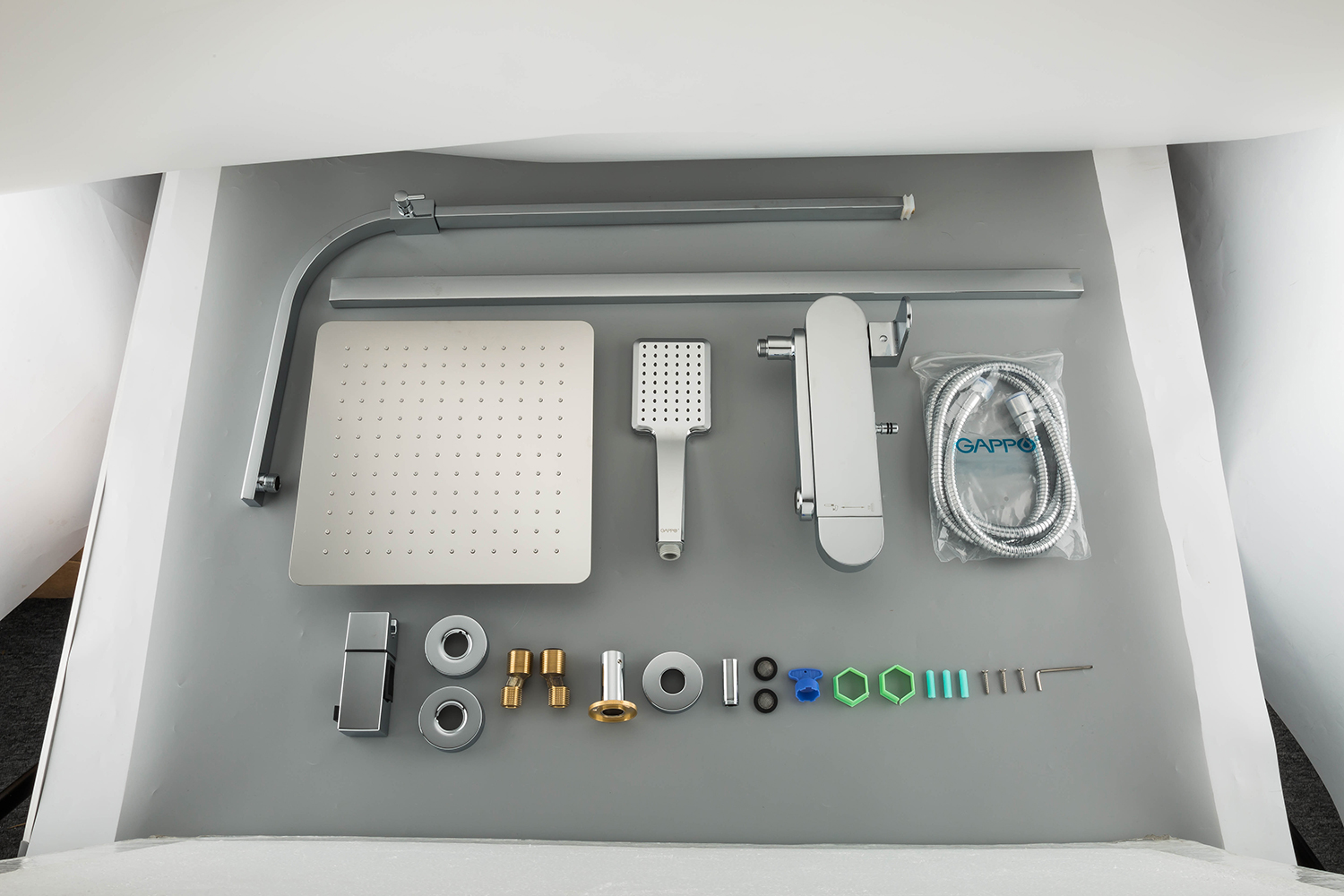 SEN TẮM NÓNG LẠNH CAO CẤP MẠ CROME NHẬP KHẨU NGA GAPPO G2483 - HÀNG CHÍNH HÃNG