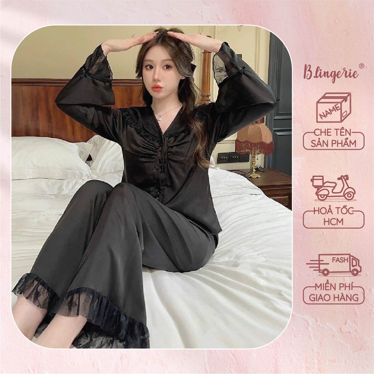 Đồ Ngủ Pijama Tiểu Thơ - B.Lingerie