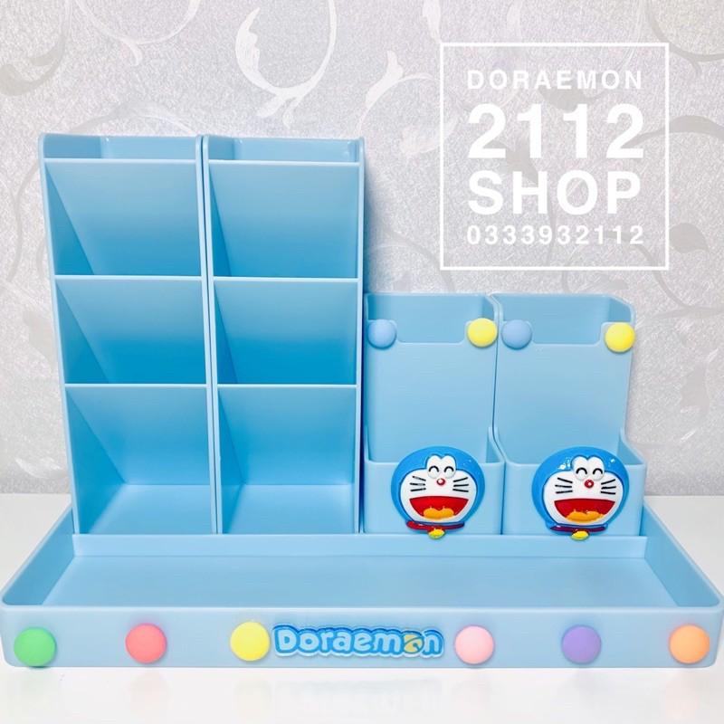 KỆ CẮM BÚT DORAEMON - KỆ ĐỰNG ĐỒ TRANG ĐIỂM DORAEMON