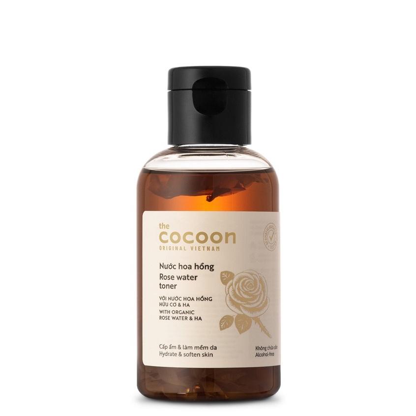 Nước hoa hồng Cocoon, nước toner cấp ẩm và làm mềm da 140ml - LS024 - The Cocoon Original Vietnam