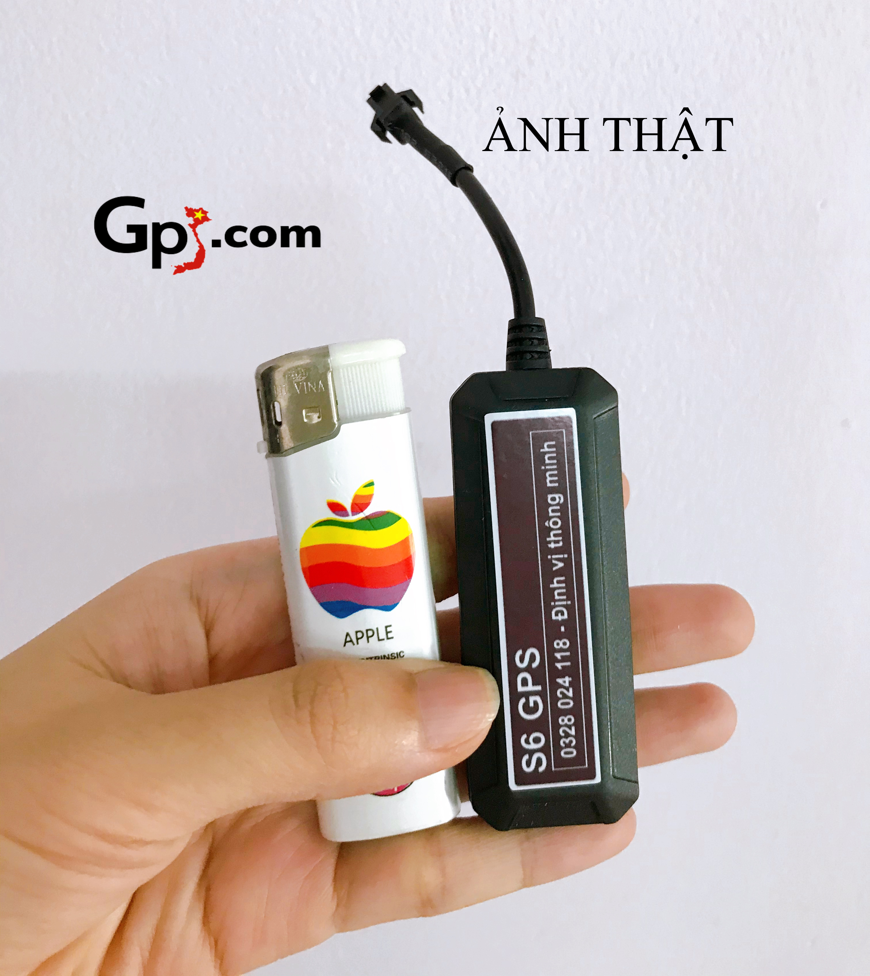 Định vị xe máy, ô tô S6 4G kích thước nhỏ gọn phần mềm tiếng Việt , định vị chính xác vị trí xe qua App