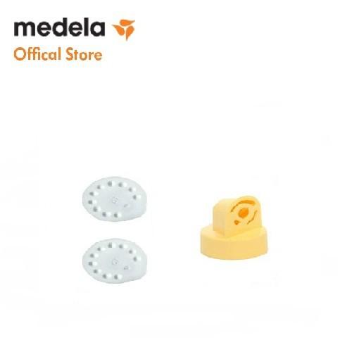 Medela - Phụ kiện máy hút sữa, combo 1 van vàng 2 van trắng dùng cho máy Pump, Swing, Mini, Harmony