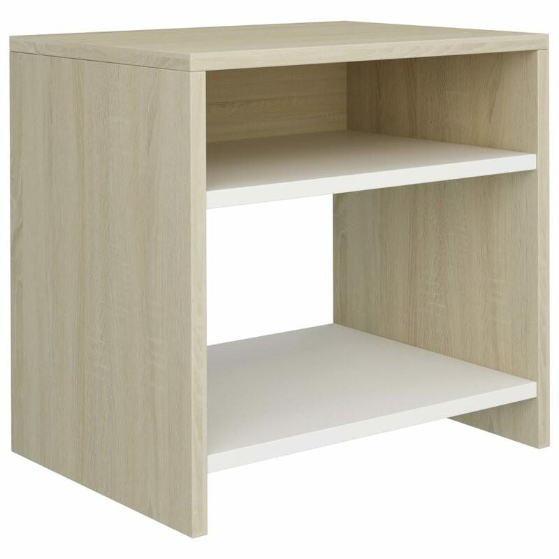 Tủ Đầu Giường SOVACO- ALB / R40 x D30 x C40cm / Phong Cách Tối Giản / Có Kèm Giấy Hướng Dẫn Lắp Ráp