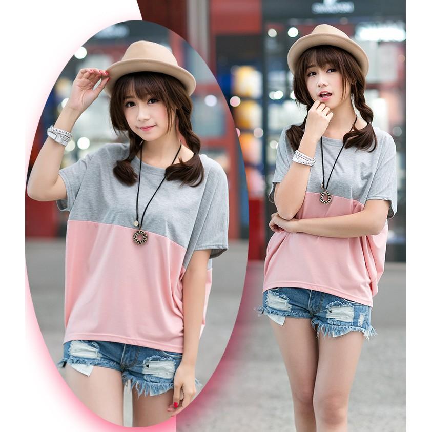 Áo nữ form rộng tay cánh dơi