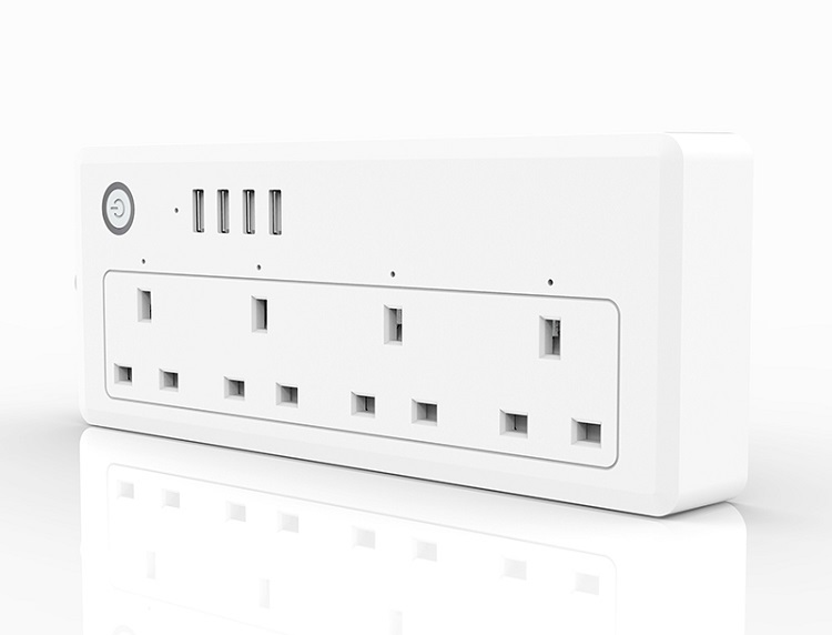 Phích cắm điện thông minh kết nối wifi hẹn giờ bật/tắt qua điện thoại đa năng cao cấp BSD09