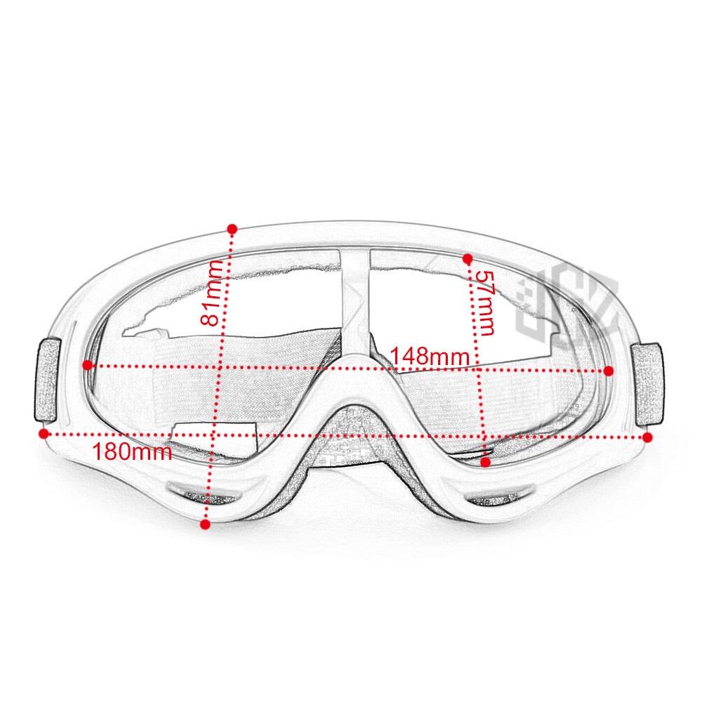 Kính Bảo Hộ Lái Xe Mô Tô Chống Sương Mù / Tia Uv400