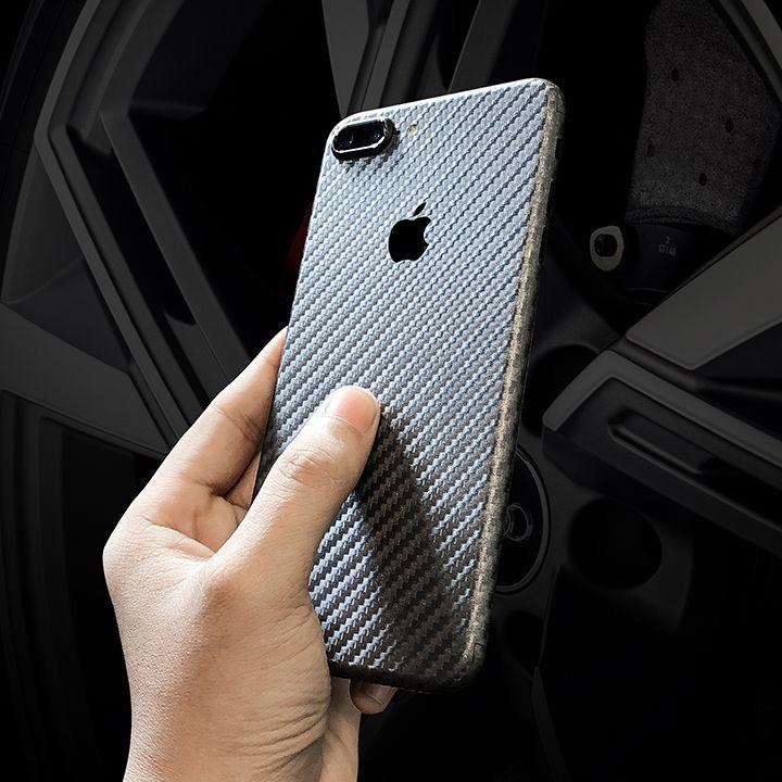 Miếng Dán Skin Carbon đen 3D dành cho iphone 6 / 6s / 6s plus / 7 / 7plus / 8 / 8plus/ X / Xs / Xs Max