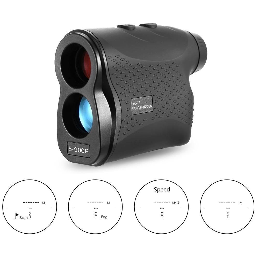 500M/600M/900M Golf Rangefinder Distance Meter Speed Tester Range Finder Digital Hunting Measurement Monocular Telescope