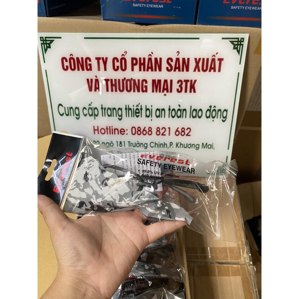 EV901 EV902 Kính bảo hộ lao động EverestSafety Thoải Mái Khi Đeo Thời Gian Dài Chống bụi, Chống Đọng nước