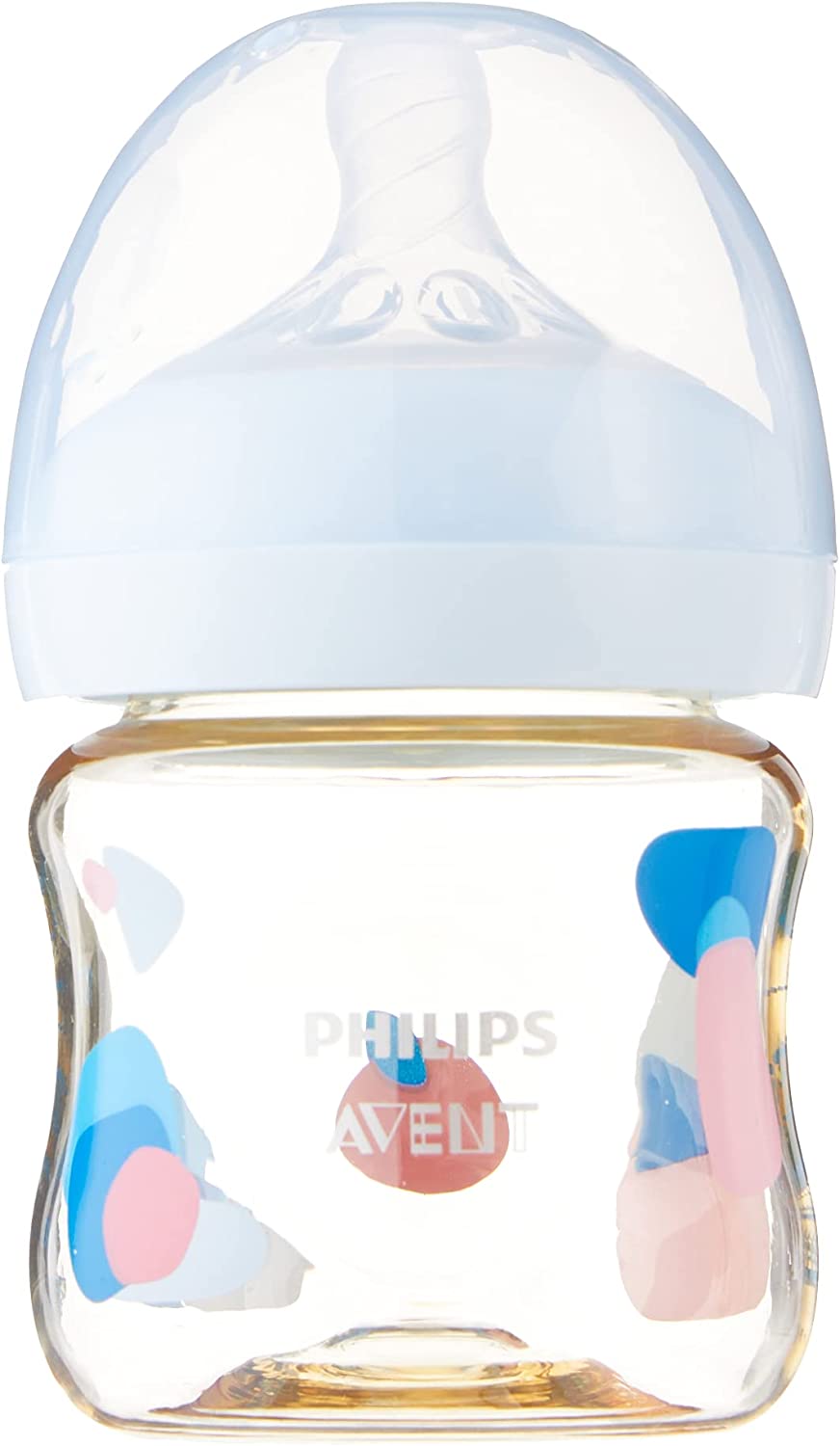 Philips Avent Bình sữa PPSU thiết kế tự nhiên 125ml cho trẻ từ 0 tháng tuổi SCF581/10