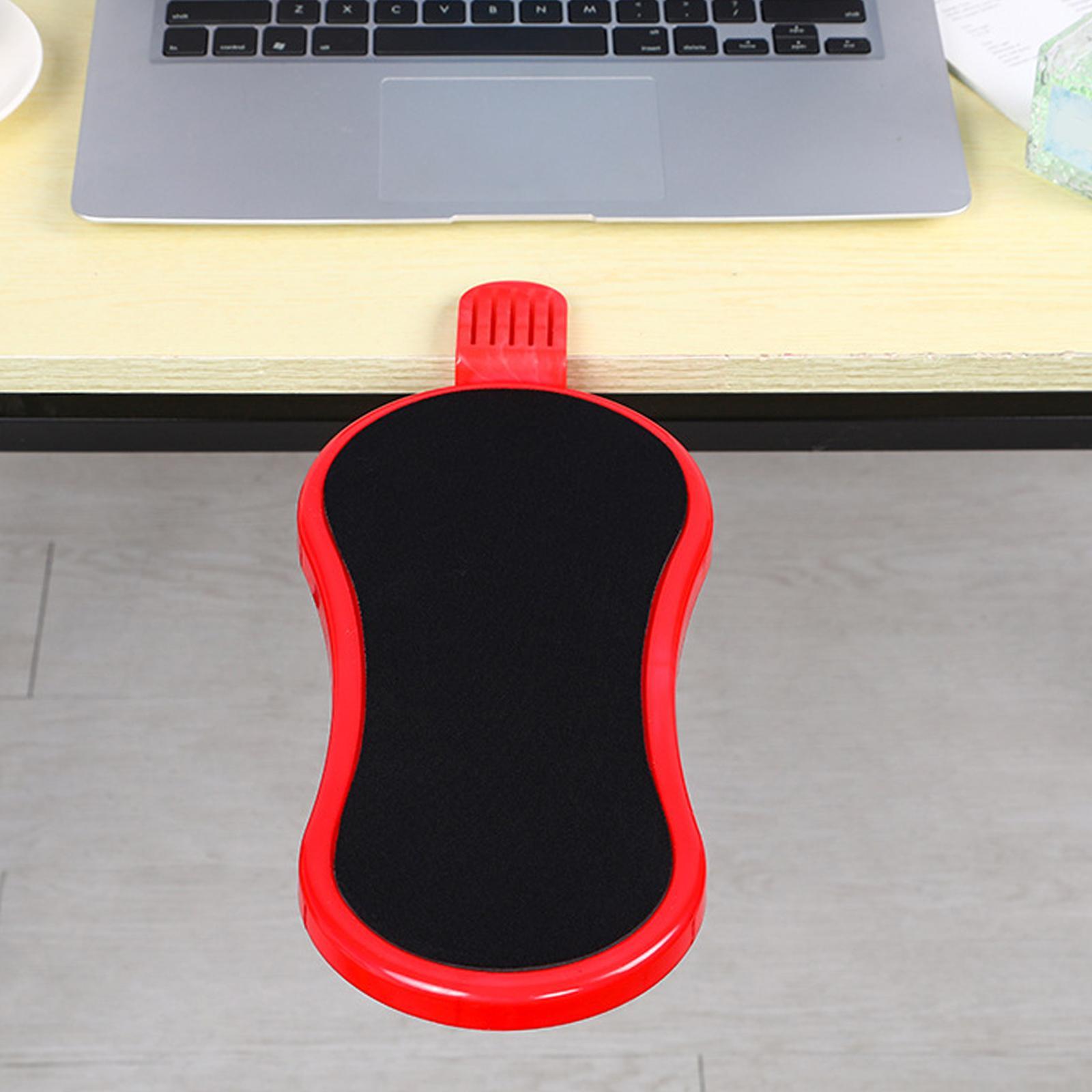 Computer Arm Rest for Desk Wrist Rest Punch Free Rack Reliable for Table black