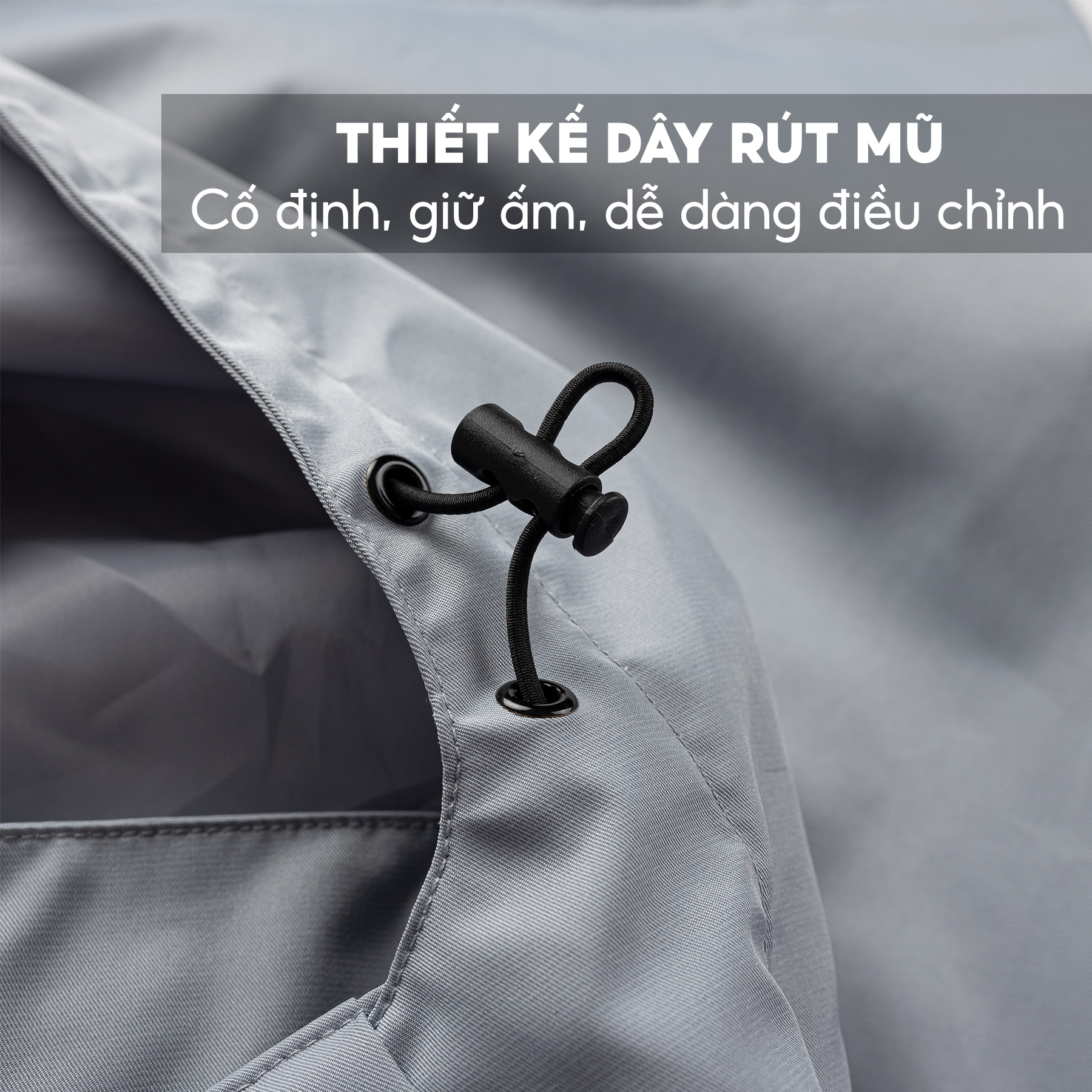 Áo Khoác Thể Thao Nam EXQUISITE 5S Công Nghệ GORE-TEX Có Mũ, Chất Vải Cao Cấp Trượt Nước, Lót Gió SIêu Ấm