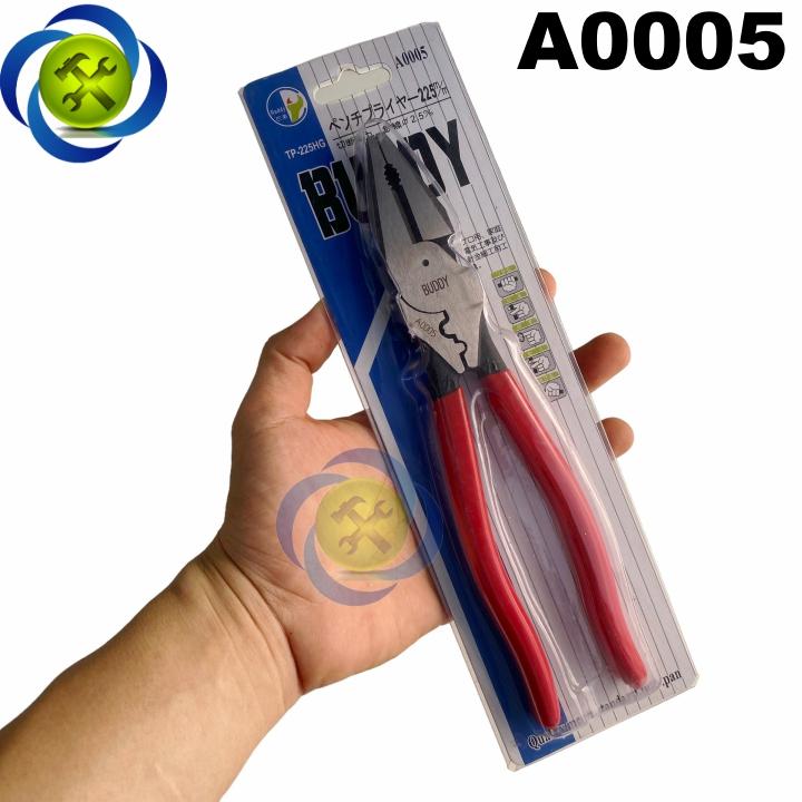 Kìm điện đa năng bấm cos Buddy A0005 dài 225mm