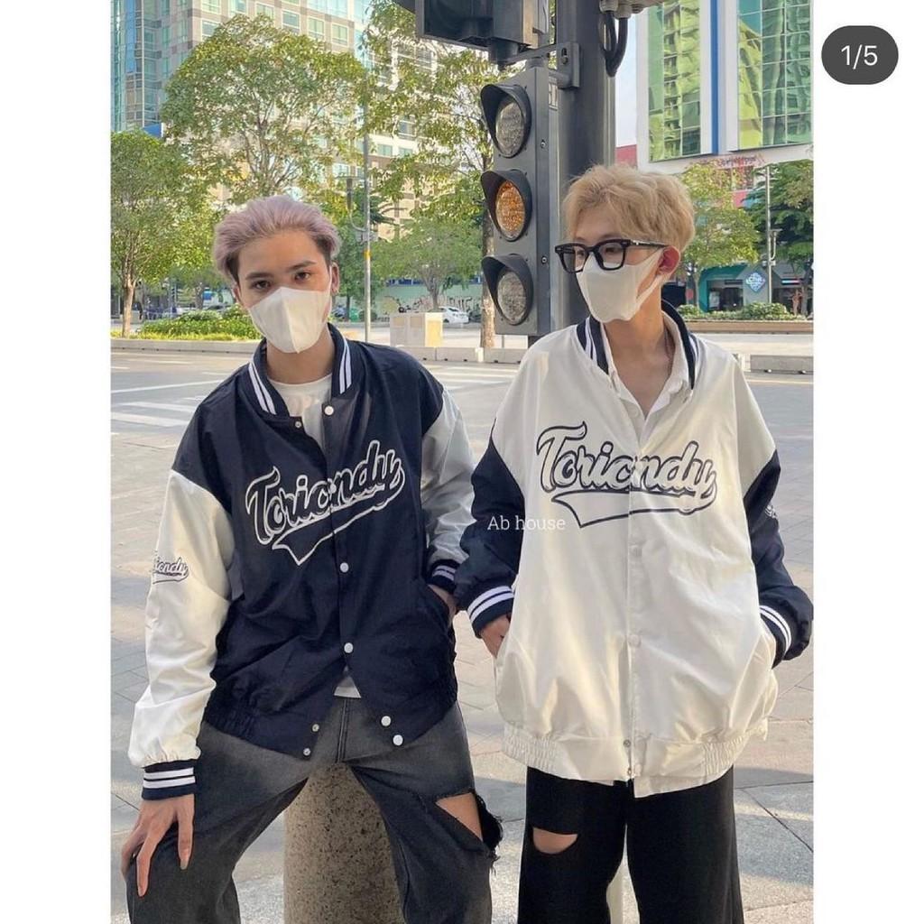 Áo khoác gió bomber nam nữ Tori local brand chất dù 2 lớp form rộng, khoác ulzzang unisex FFSTORE
