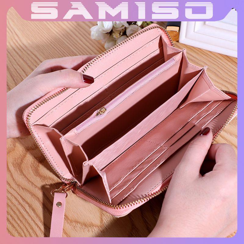 Ví nữ cầm tay dài đẹp đựng tiền cầm tay nhiều ngăn thời trang cao cấp DA16