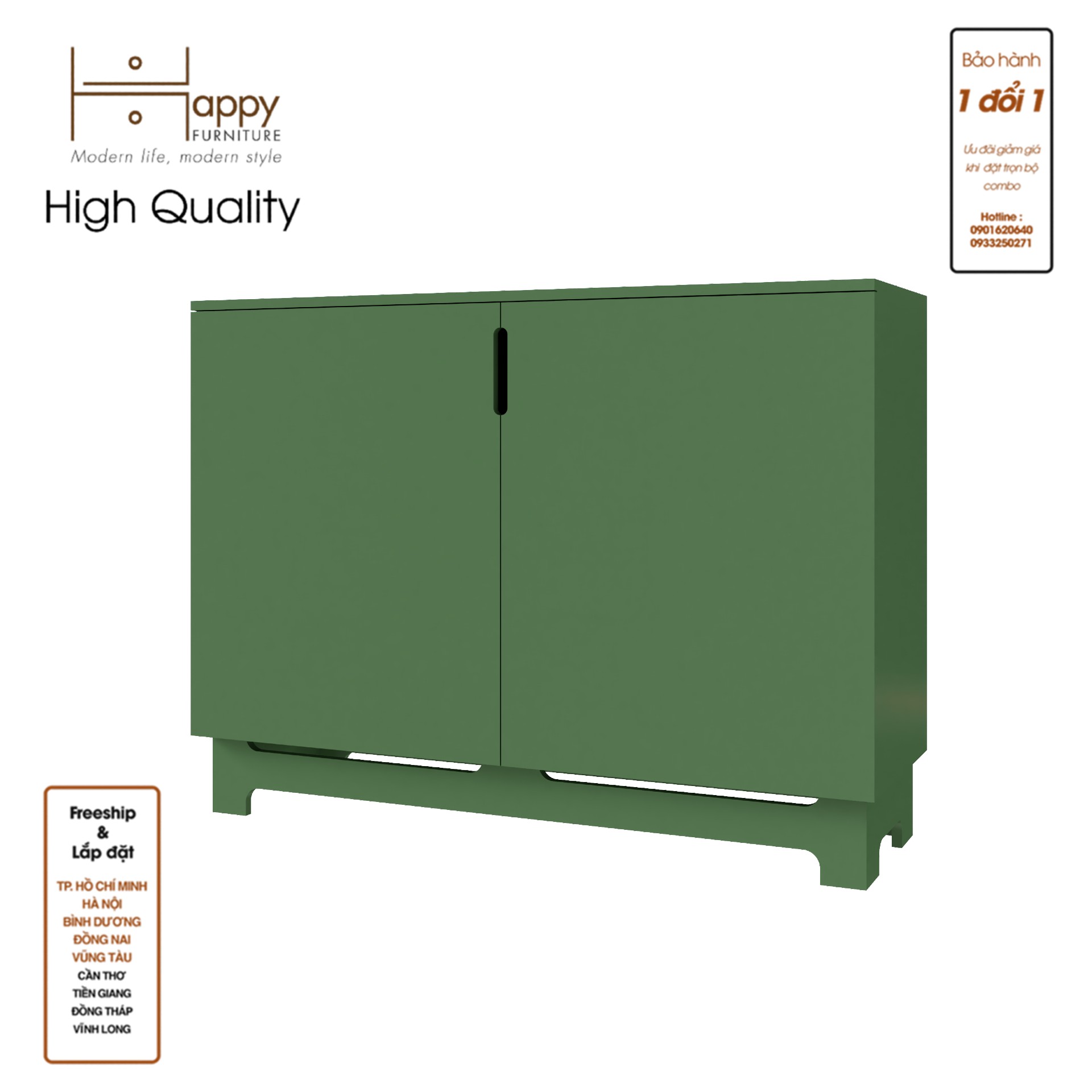 [Happy Home Furniture] MOLLY, Tủ lưu trữ 2 cánh mở , 120cm x 40cm x 90cm ( DxRxC), TCM_103